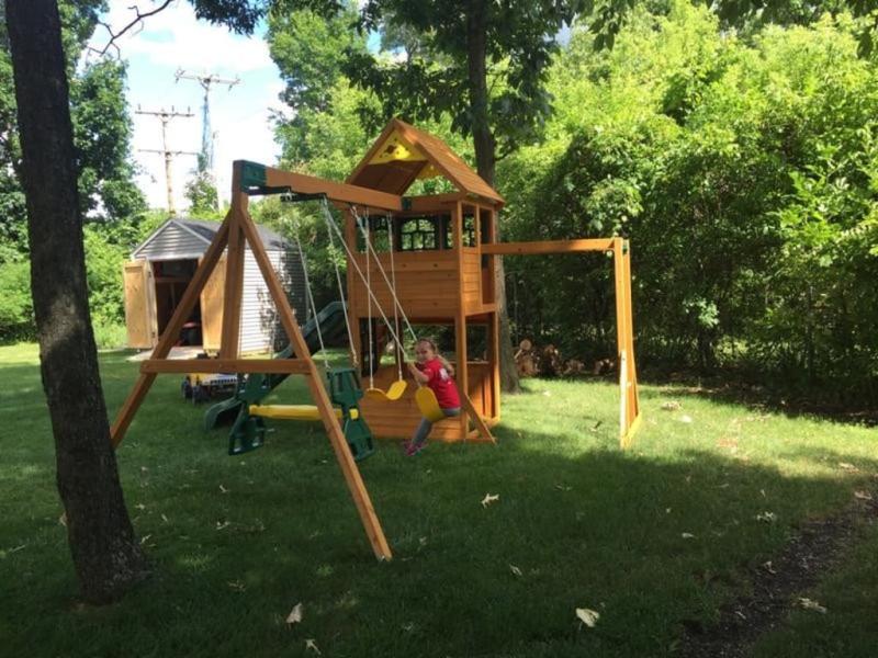 kidkraft halliwell swing set
