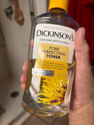 3 pack) Dickinson's Pore Perfecting Witch Hazel Toner, 16 fl oz