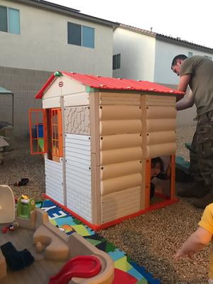 little tikes build a house walmart
