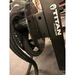 Titan Fitness Rack Mounted Endless Rope Pulley System, Steel Drum ...