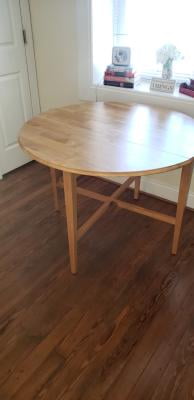 hannah double drop leaf table