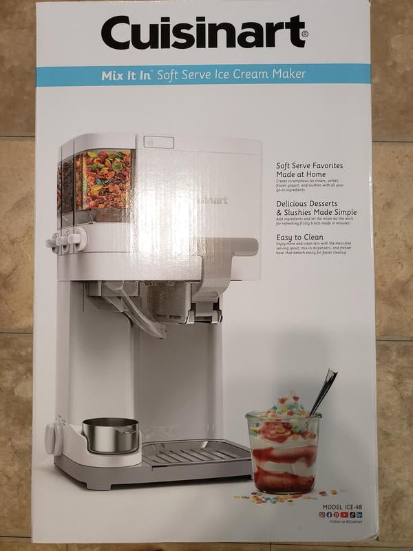 Cuisinart Mix It In Soft Serve Ice Cream Maker - Fresh Homemade
