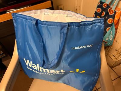Insulated grocery bag walmart sale