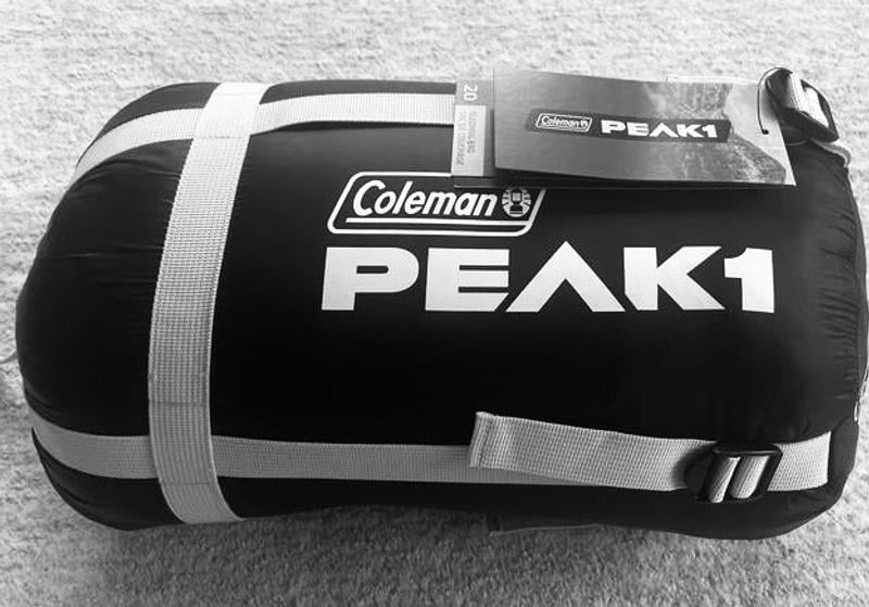 Coleman Montauk™ 40°F Big and Tall Mummy Sleeping Bag, Black