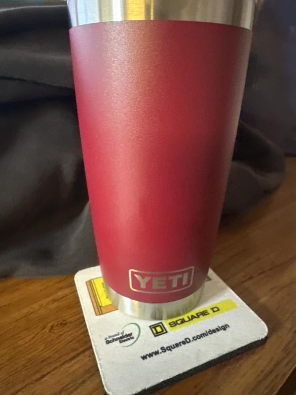 YETI Rambler 20oz Tumbler, Stainless Steel - Wild Vine Red - Walmart.com