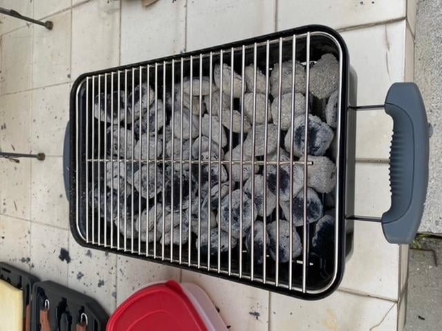 Weber Go Anywhere Black Portable Charcoal Grill Walmart Com Walmart Com