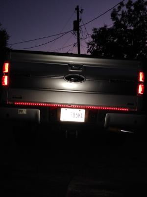 60 Inch Truck Tailgate Light Bar Strip Weatherproof Led