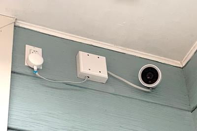 nest installation camera