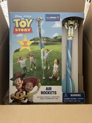 Little Kids Toy Story Buzz Lightyear Step Rocket for Outdoor Play