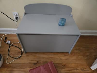 Delta Children MySize Deluxe Toy Box, Blue - Walmart.com