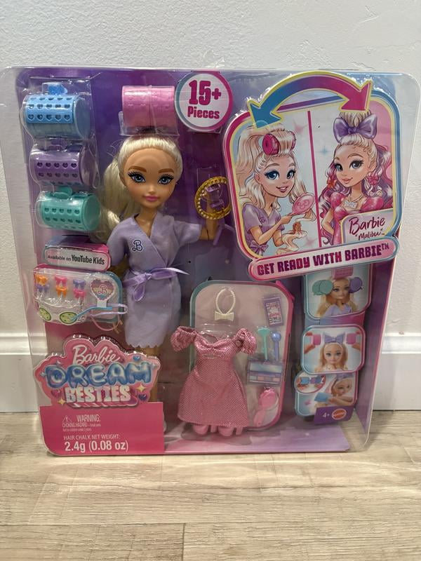 Barbie Dream Get Ready with Barbie Barbie “Malibu” Fashion Doll