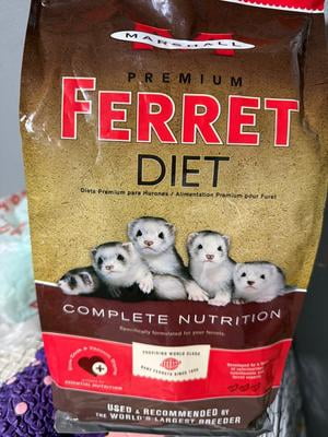 Marshall Pet Products, Ferret Diet Food, 6 lbs Premium Chicken