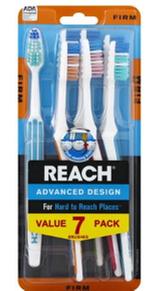 reach advanced design toothbrush