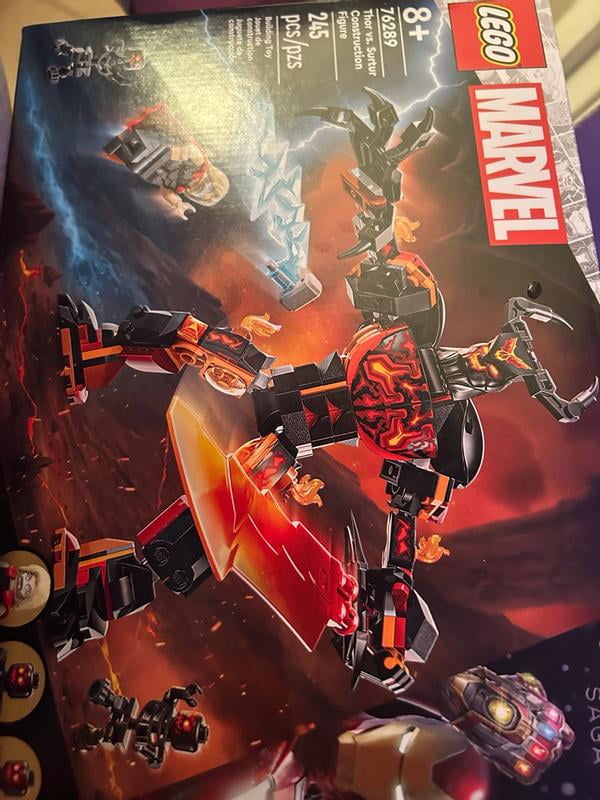 【R&B】Shawn Amazon.com: LEGO Marvel Thor vs. Surtur Construction Figure