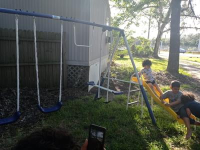 Customer reviews for XDP Recreation Play All Day Metal Swing Set