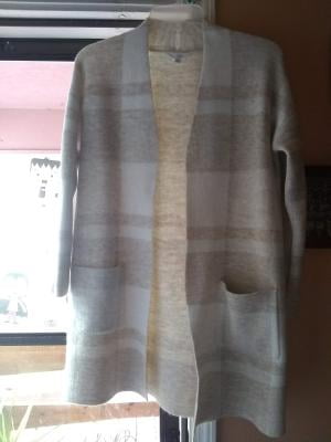 time and tru double knit cardigan