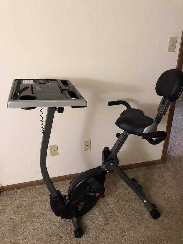 Wirk Ride Exercise Bike Workstation and Standing Desk
