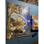 Springbok 'Let Us Adore Him' 500-Piece Jigsaw Puzzle - Nativity Scene Illustration, Made In USA