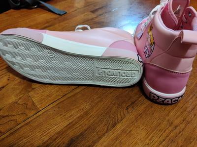 Peachページ Nintendo Women's Princess Peach Casual High-Top Sneaker