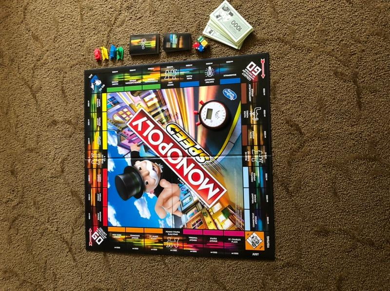 Monopoly Speed Board Game Play in Under 10 Minutes For Kids and