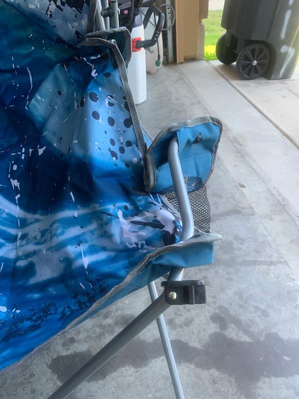 Kelsyus Original Foldable Canopy Chair with Sunshade, Beverage