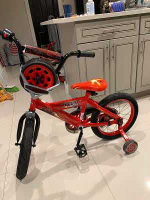16-Inch Disney/Pixar Cars EZ Build Kids Bike, Red