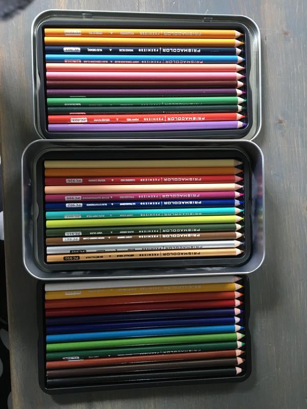 Sharpie Prismacolor Premier Soft Core Colored Pencil, Set of 132 Assorted  Colors (4484) + Prismacolor Scholar Colored Pencil