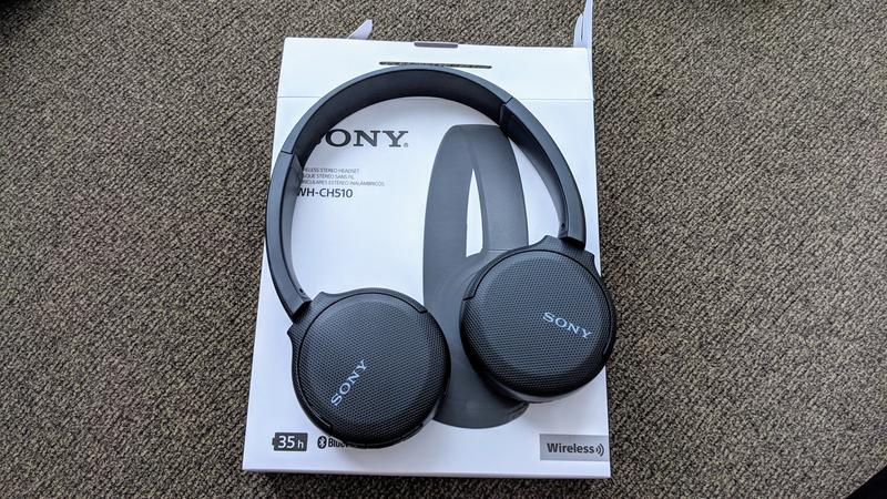 Buy Sony Wh Ch510 Wireless On Ear Headphones With Mic Black Online In Taiwan