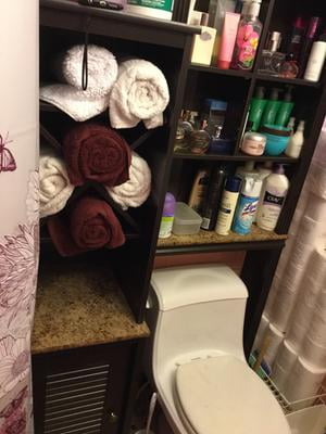 Sauder Peppercorn Linen Tower Cinnamon Cherry Finish Sauder Peppercorn Linen Tower Cinnamon Cherry Finish