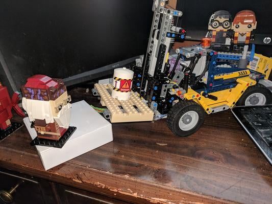 lego technic heavy duty forklift