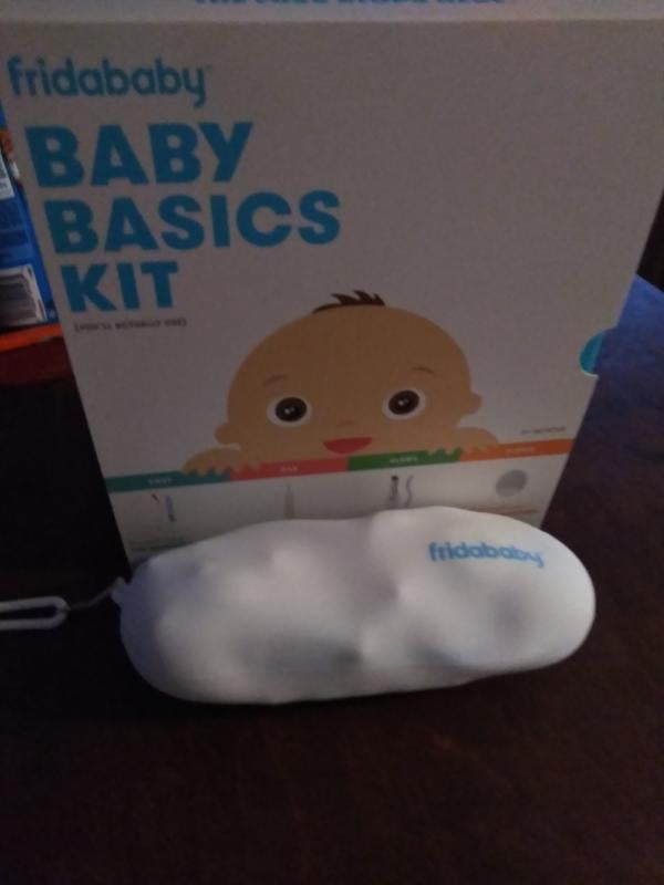 Baby Basics Kit by Frida Baby Includes NoseFrida, NailFrida, Windi,  DermaFrida + Silicone Carry Case