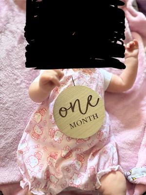 Little Pear By Pearhead Wooden Monthly Milestone Double-Sided