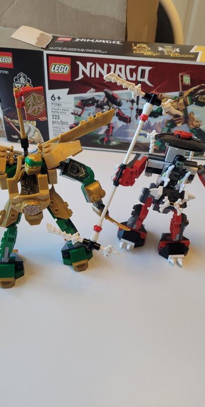 よっき LEGO NINJAGO Lloyd's Mech EVO 71781, 2in1 Figures, Kids Toy 6+