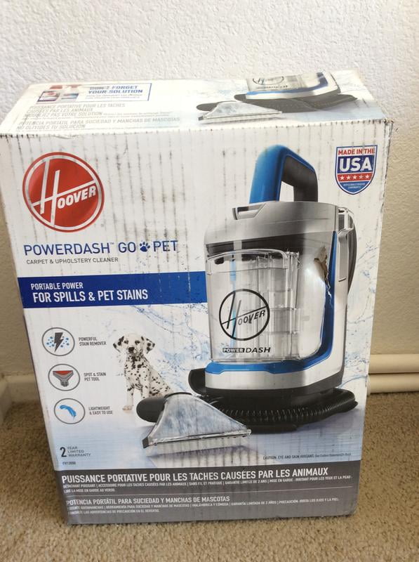 Hoover Powerdash Go Pet Portable Carpet And Upholstery Cleaner Fh13000 Walmart Com Walmart Com