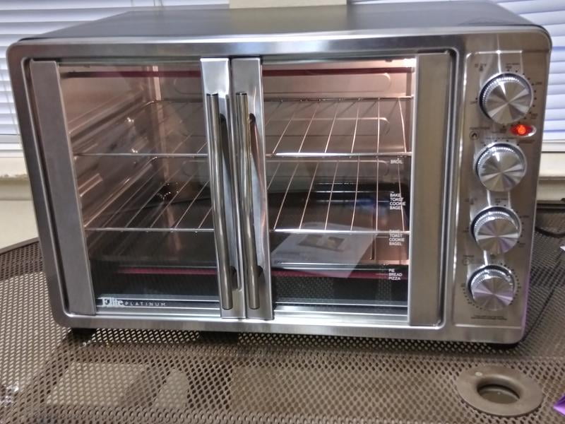 45L French Door Convection Toaster Oven Rotisserie – Shop Elite
