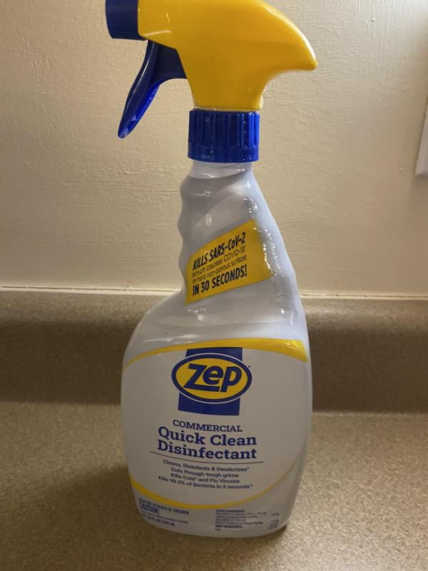 Zep, All-Purpose Bathroom Disinfectant Cleaner, 32 Fl. oz. (6 Pack