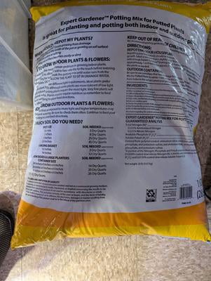 Customer reviews for Expert Gardener Potting Mix for Potted Plants, 8 qt. |  Walmart.com