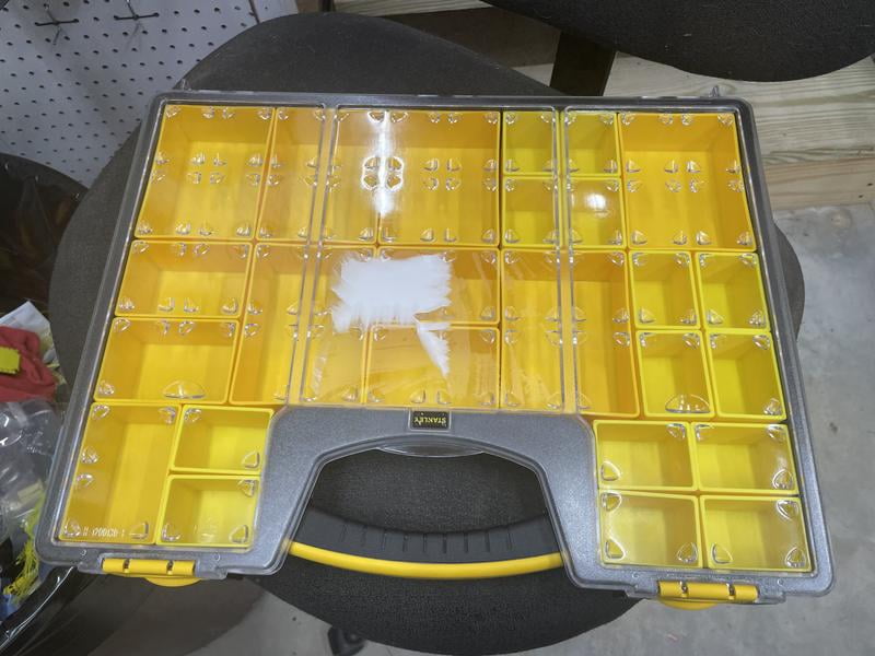 STANLEY Organizer Box with Dividers, Removable Compartment, 25 Compartments (014725R STANLEY Organizer Box with Dividers, Removable Compartment, 25 Compartments (014725R