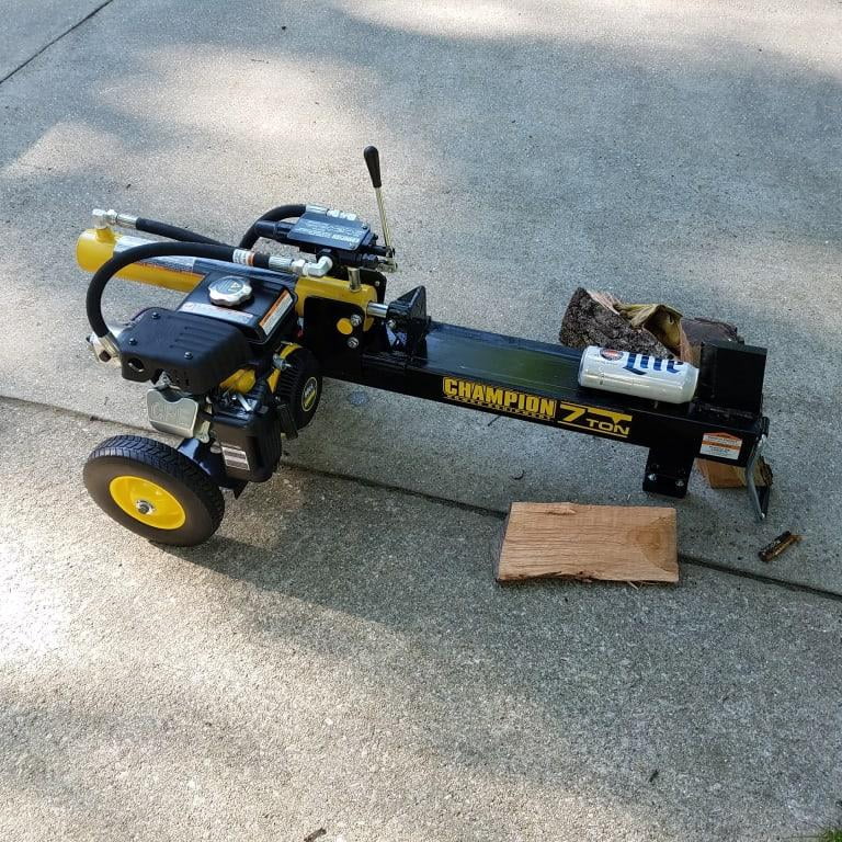 Best HD Pictures about  Champion 7 Ton Log Splitter  with No AI Images