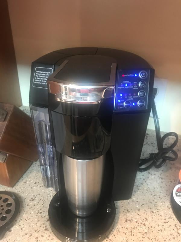 NuWave BruHub Single Serve/Full Pot Smart Coffee Maker Brewer