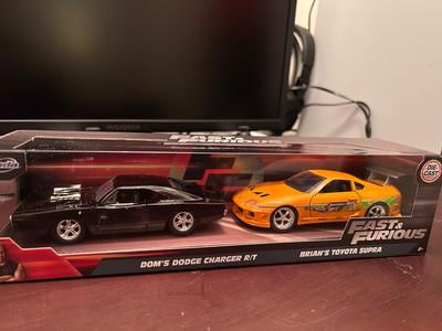 Voitures Hot Wheels Fast & Furious HNR88-E FGHJ TOYOTA SUPRA NISSAN SKYLINE GTR (BNR34) - Modèle