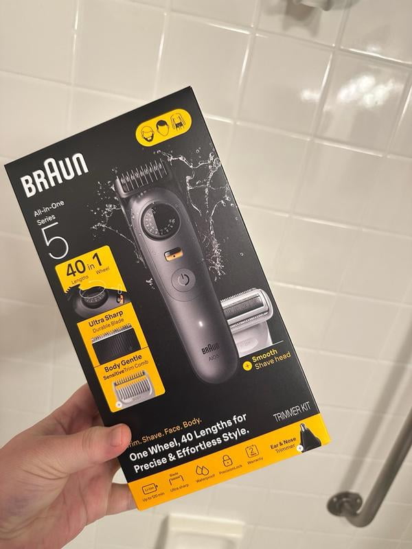 Customer reviews for Braun All-in-One Series 5 Trimmer Kit, 40