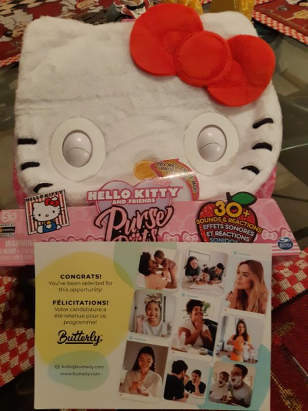 Sac A Main Purse Pets Hello Kitty Peluche Interactif 30 Sons Asst De Spinmaster