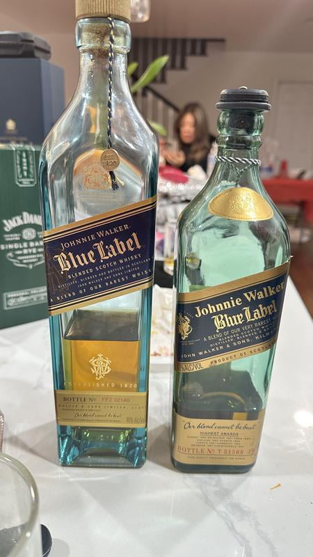 Johnnie Walker Blue Label Blended Scotch Whisky, 750 mL, 40% ABV