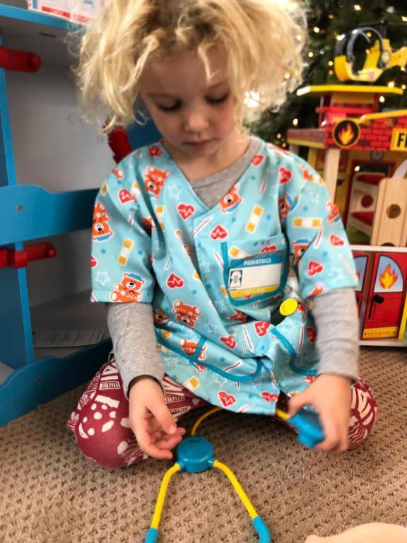 Melissa & doug pediatric nurse play best sale set