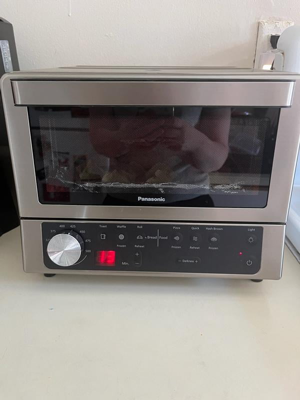 PanasonicToaster Four FlashXPress avec double chauffage infrarouge et plateau de cuisson intérieur de 9 pouces amovible, 12 x 13 x 10,25, argent PanasonicToaster Four FlashXPress avec double chauffage infrarouge et plateau de cuisson intérieur de 9 pouces amovible, 12 x 13 x 10,25, argent
