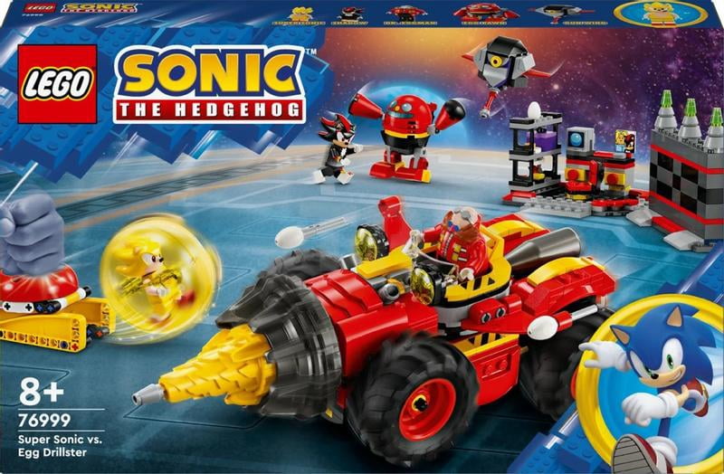 LEGO Sonic the Hedgehog: Super Sonic vs. Egg Drillster Gaming Toy