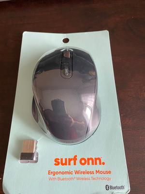 surf onn ergonomic wireless mouse