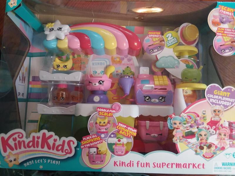 kindi kids supermarket playset