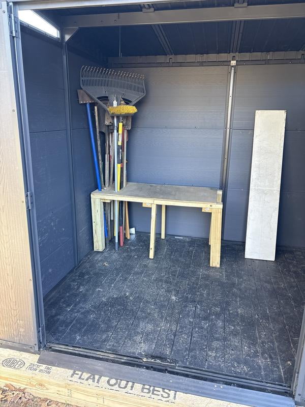 Keter Cortina 11x7 ft. Durable Resin Outdoor Storage Shed With